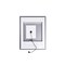Cwi Lighting Abril Rectangle Matte White LED 32 in. Mirror 1232W32-40-A - alternate 4
